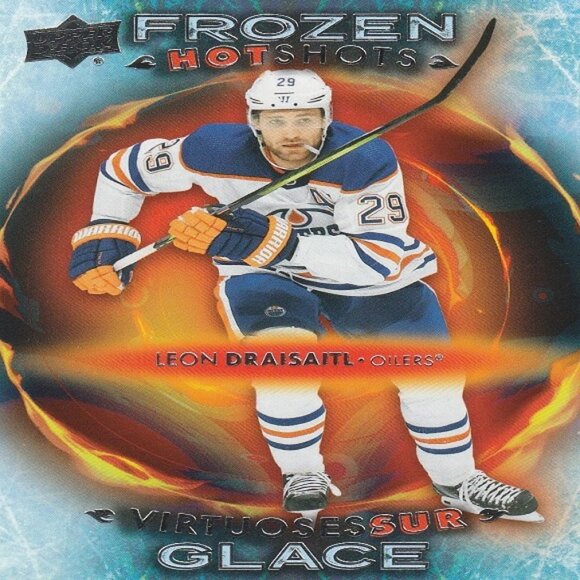 Leon Draisaitl "Frozen Hot Shots" 2024/2025 Tim Hortons Collector's Series Card - Picture 1 of 2